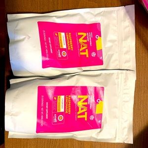 Pruvit  rasp lemonade charged gusset bags.